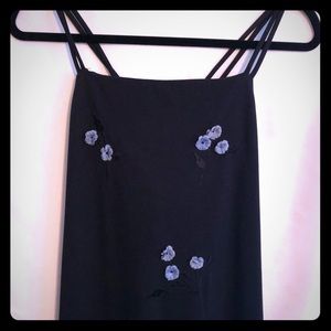 Navy blue party dress